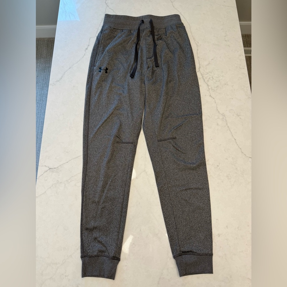 Under Armour ColdGear Jogger Sweatpants drawstring Pants - Grey - Men’s Size S